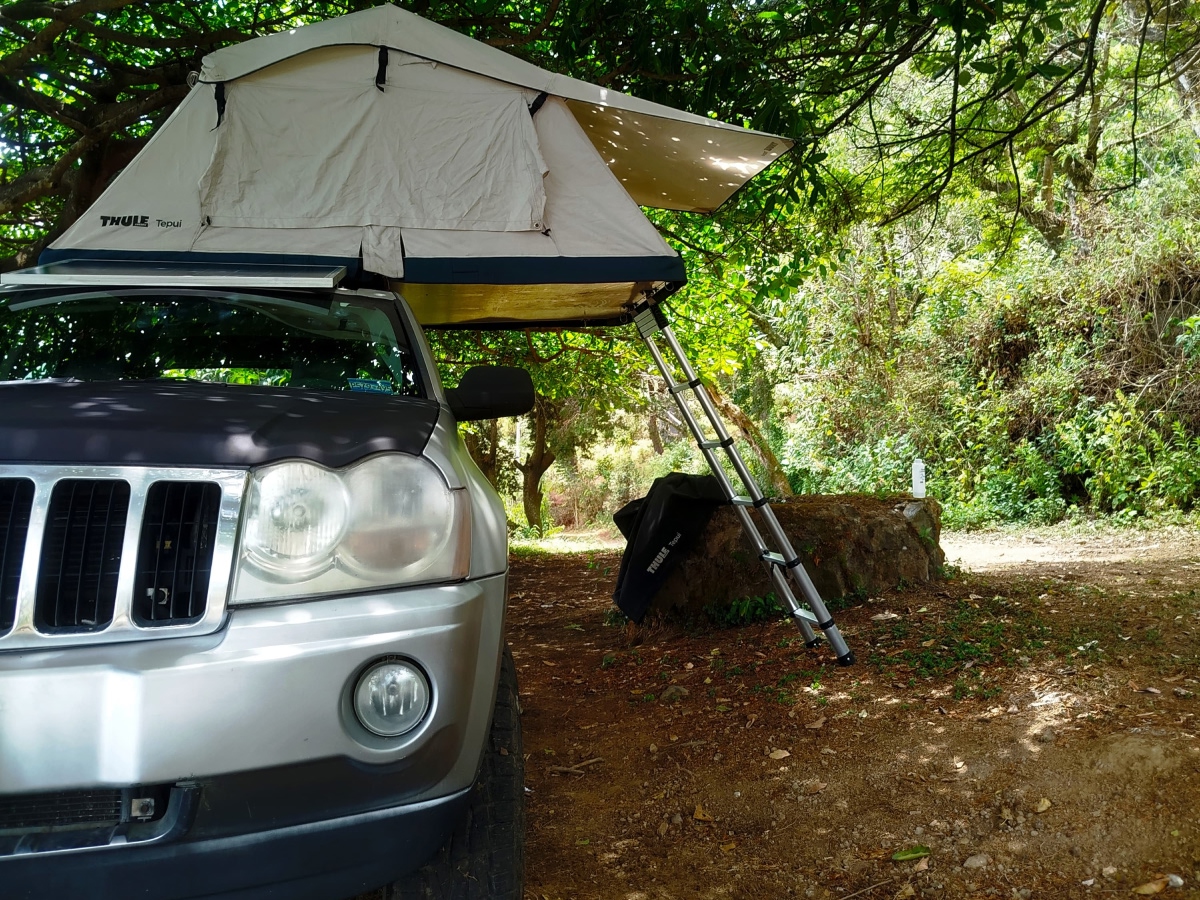 Jeep Cherokee Tent Front