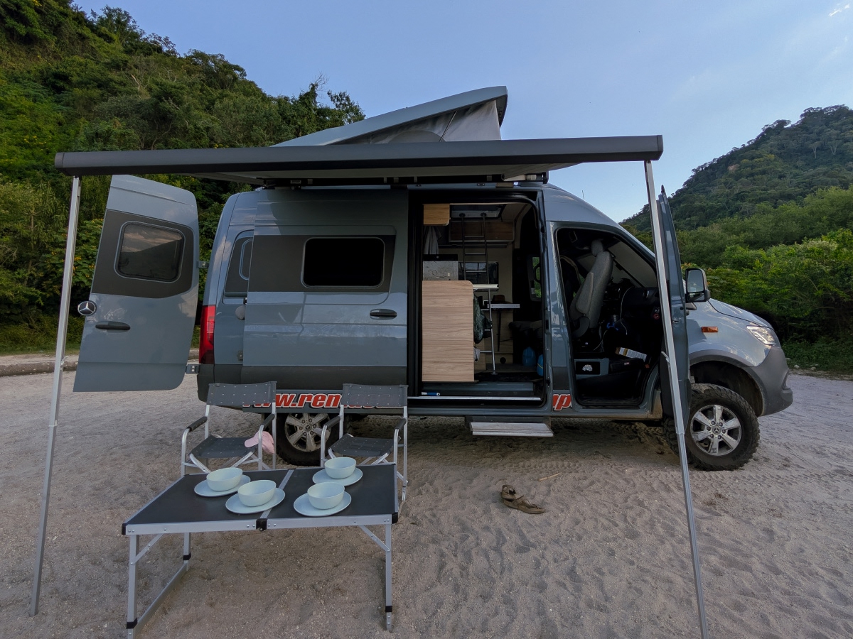 Mercedes Sprinter Awning and Accessories